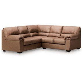 Whitlock Caramel 2 Piece Modular RAF Sectional
