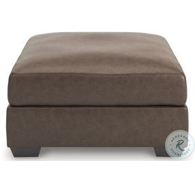 Whitlock Umber Oversized Accent Ottoman
