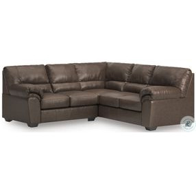 Whitlock Umber 2 Piece Modular LAF Sectional