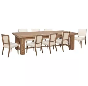 Bauhaus Rectangular Extendable Dining Room Set