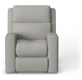 Score Gray Zero Gravity Power Recliner with Power Headrest and USB Charging