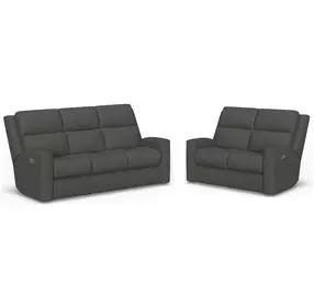 Score Midnight Zero Gravity Power Reclining Living Room Set