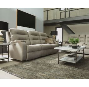 Arlo Gray Triple Power Reclining Living Room Set