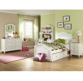 Madison Natural White Youth Panel Bedroom Set