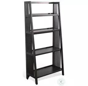 Mesa Grace Black 60" Folding Bookcase