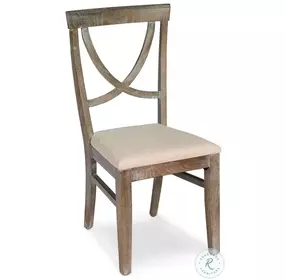 Monets Beige Side Chair Set of 2