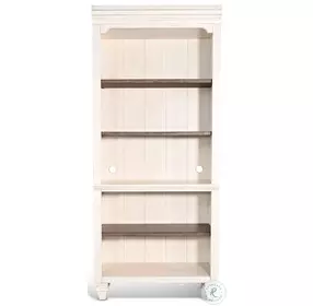 Autumn Echo White 32" Open Bookcase