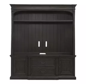 Eden Ridge Saddle Brown Entertainment Center