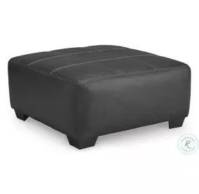 Brixley Pier Graphite Oversized Accent Ottoman
