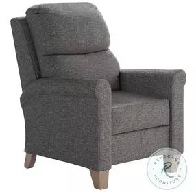 Pep Talk Wendover Charcoal Hi-Leg Recliner