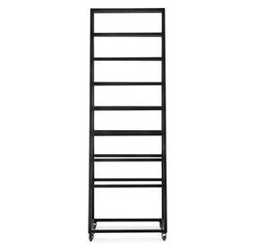 Ladder Black Display Rack with Casters