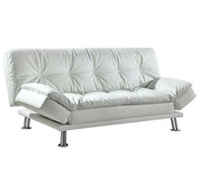 Dilleston White Full Sofa Bed