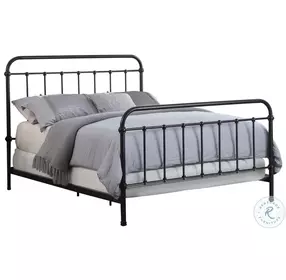 Livingston Dark Bronze Full Metal Bed