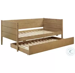 Calinda Natural Twin Daybed with Trundle