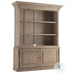 Barton Creek Weather Gray Driftwood MT Bonnell Bookcase