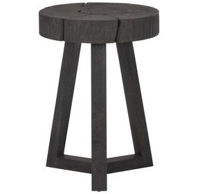 Lanita Smoked Truffle Accent Table