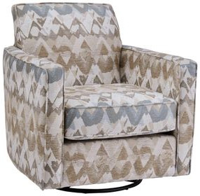 Amos Sand Pep Swivel Glider Chair