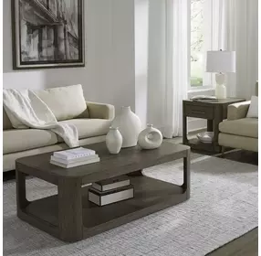 South Bend Burnished Clay Rectangular Occasional Table Set