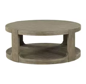 South Bend Burnished Clay Round Cocktail Table