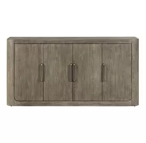 South Bend Burnished Clay 4 Door Concrete Top Server