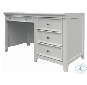 Lacey White 52" Writing Desk
