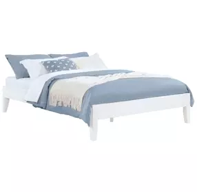 Hounslow White Full Platform Bed
