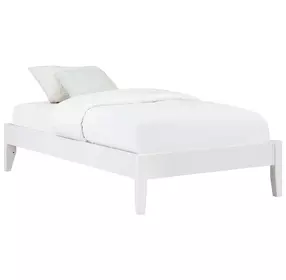 Hounslow White Twin Platform Bed