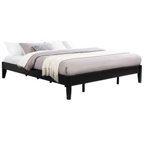 Hounslow Black King Platform Bed