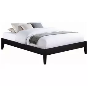 Hounslow Black Queen Platform Bed
