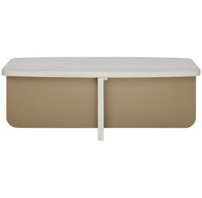 Elements Vanilla Accent Cocktail Table
