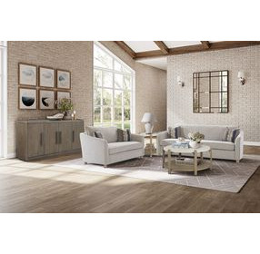Elements Toffee Stone Top Occasional Table Set