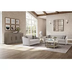 Elements Toffee Stone Top Occasional Table Set
