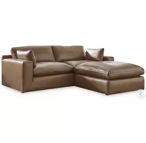 Emilia Caramel Modular 3 Piece Sectional