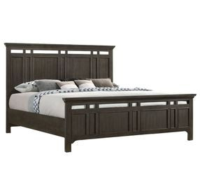 Hawthorne Burnished Clay King Panel Bed