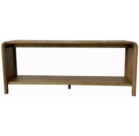 Aurora Latte Waterfill Console Table