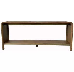 Aurora Latte Waterfill Console Table