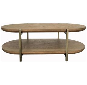 Aurora Latte Bridges Cocktail Table