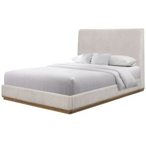 Aurora Latte Queen Platform Bed