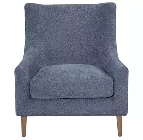 Aurora Sapphire Hiback Accent Chair