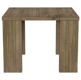 Flex Sandbar Oak 120" Extendable Rectangular Dining Table with 5 Leaves