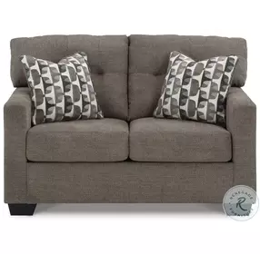 Mahoney Chocolate Loveseat