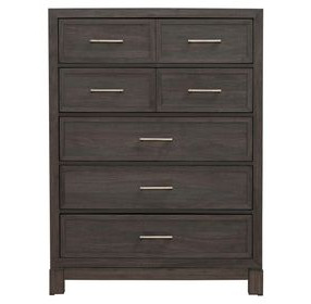 Modern Edge Caffe 5 Drawer Chest