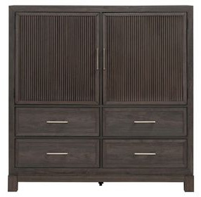 Modern Edge Caffe 4 Drawer Chest