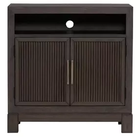 Urban Cut Caffe 2 Door Bedside Chest with USB Charging