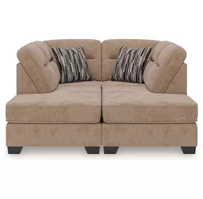 Olten Mocha 2 Piece Super Chaise