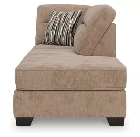 Olten Mocha RAF Corner Chaise