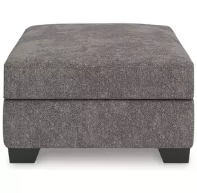 Olten Graphite Oversized Accent Ottoman