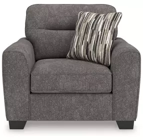 Olten Graphite Oversized Chair