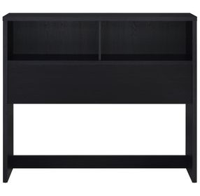 Westpark Black Full Storage Bookcase Headboard