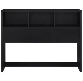 Westpark Black Queen Storage Bookcase Headboard